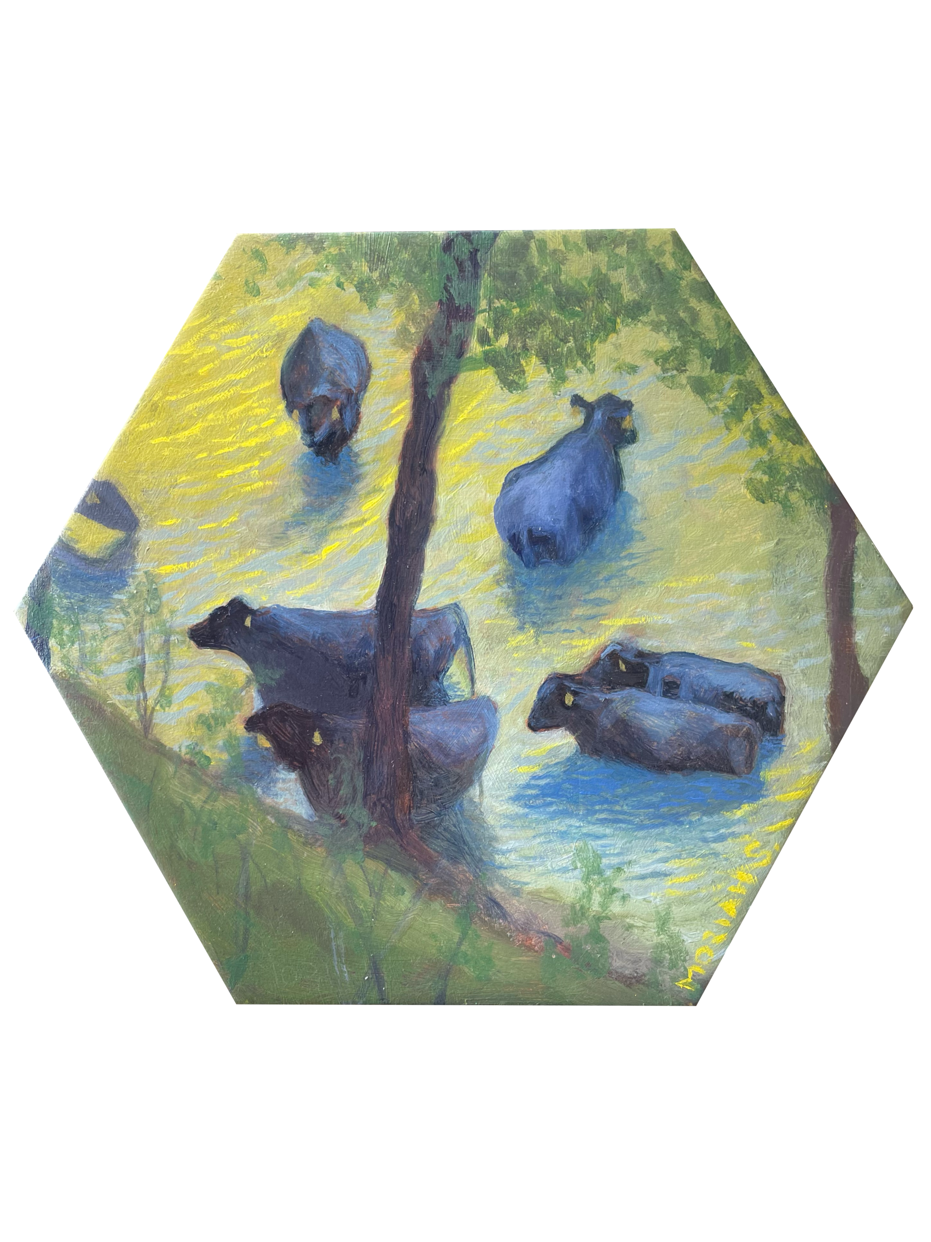 "Cows on Chessie Trail"